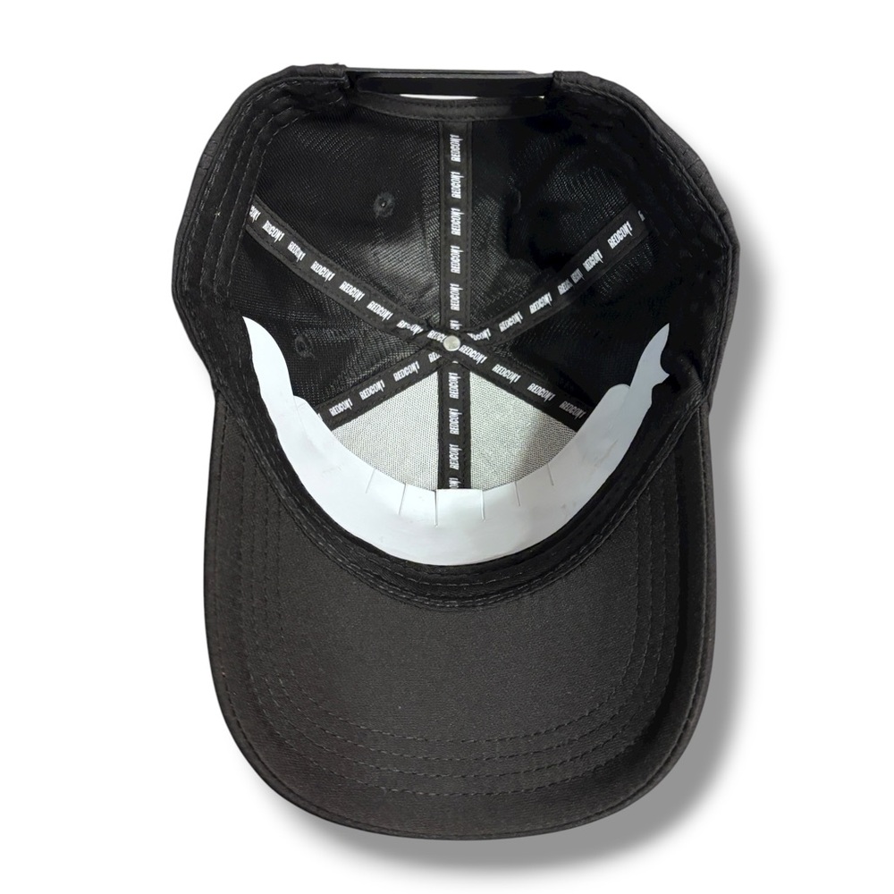 REDCON1 Black & Red 3D Puff Embroidered Snapback - Picture 5 of 7